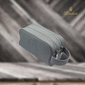 Premium Men’s Genuine Leather Handbag / Toiletry Pouch by Lemberto