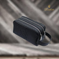 Premium Men’s Genuine Leather Handbag / Toiletry Pouch by Lemberto